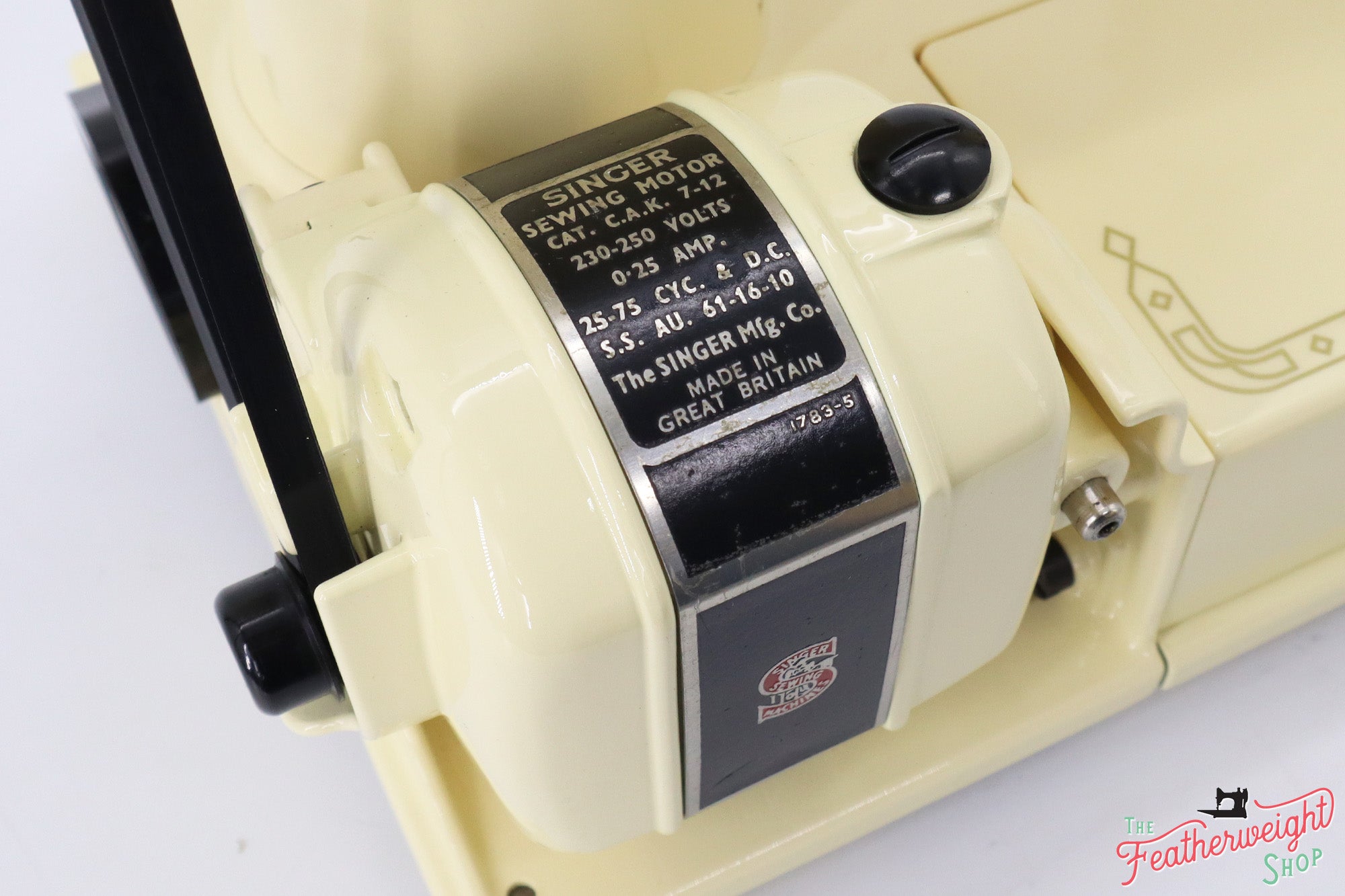 Singer Featherweight 222K Sewing Machine EK3238** - Fully Restored in 'Sugar Cookie'