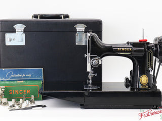 Load image into Gallery viewer, Singer Featherweight 221 Sewing Machine, AL715*** - 1954