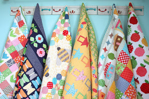 quilts on pegs