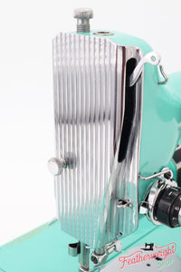Singer Featherweight 222K Sewing Machine ES523*** - Fully Restored in Caribbean Sea Green