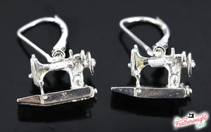 Jewelry, Singer FEATHERWEIGHT 221 Sterling Silver, EARRINGS