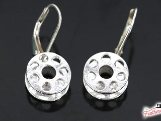 Load image into Gallery viewer, Jewelry, BOBBINS Sterling Silver, EARRINGS