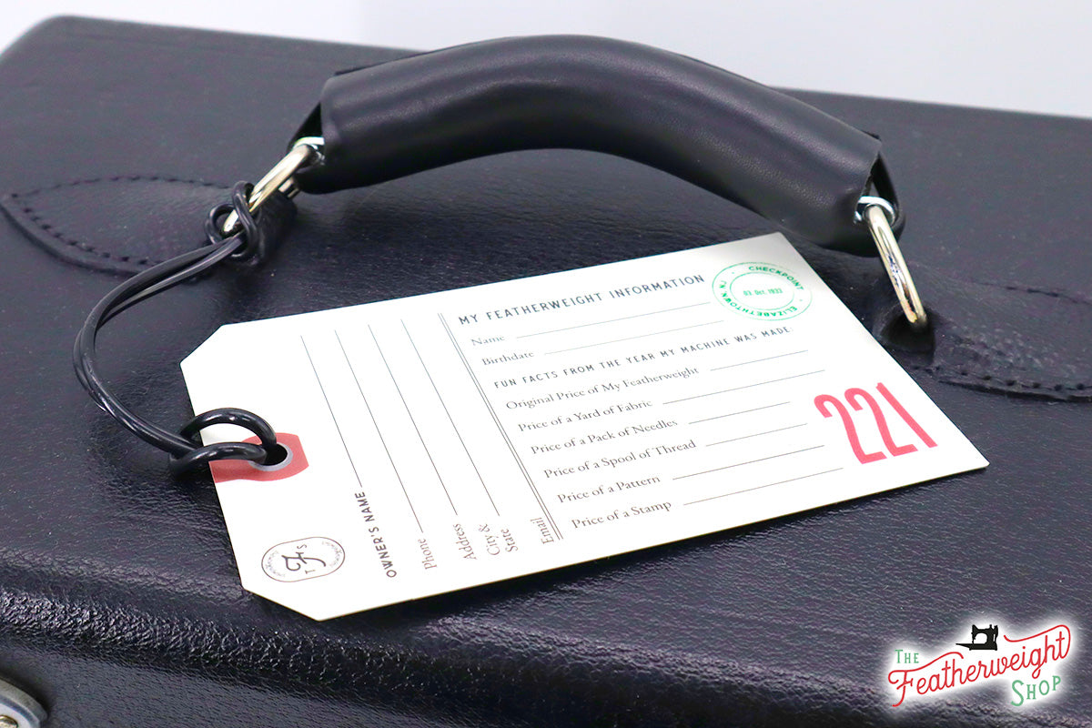 221 Luggage Tag