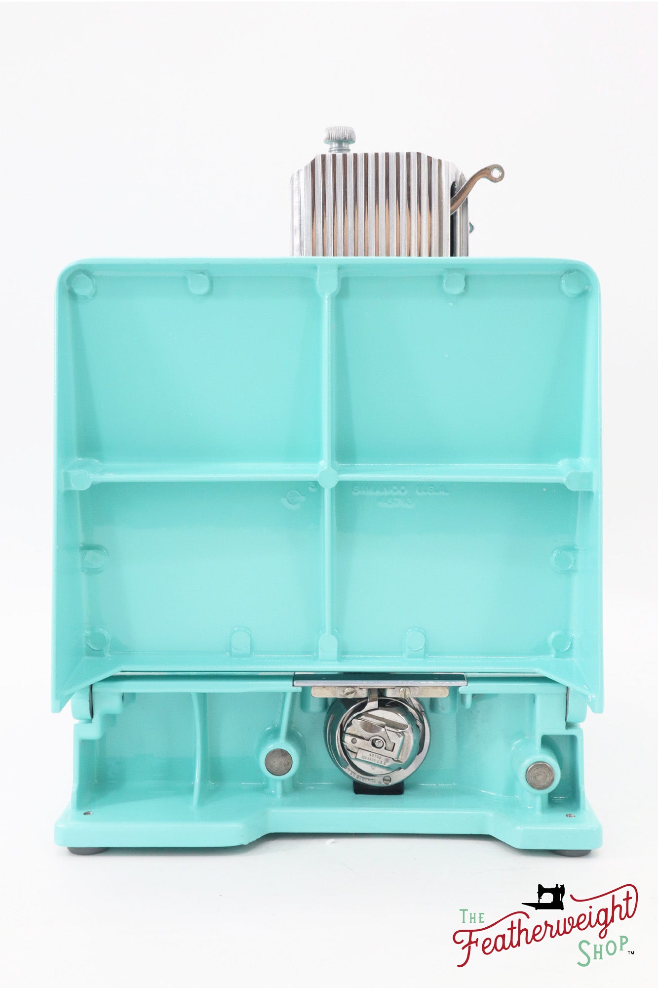 Singer Featherweight 221, Centennial, AJ564*** - Fully Restored in Tiffany Blue