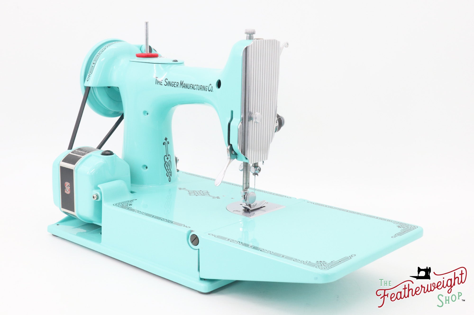 Singer Featherweight 221, Centennial, AJ564*** - Fully Restored in Tiffany Blue