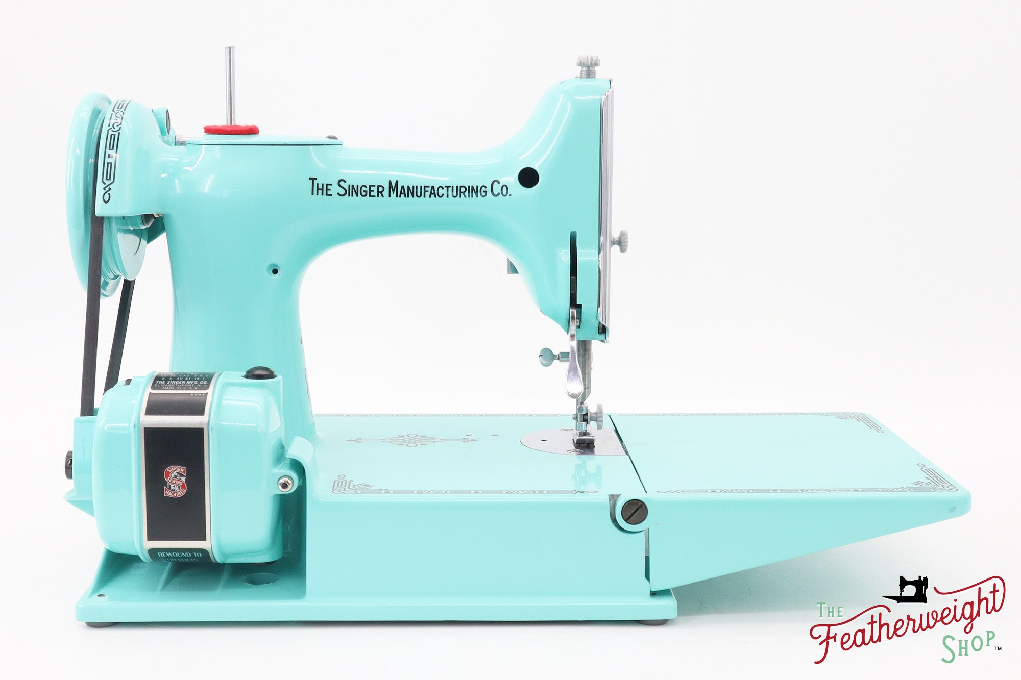 Singer Featherweight 221, Centennial, AJ564*** - Fully Restored in Tiffany Blue