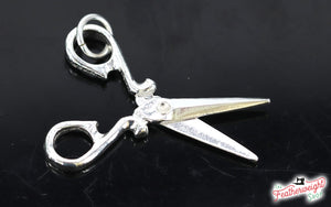 Jewelry, Sewing Scissors Sterling Silver, CHARM