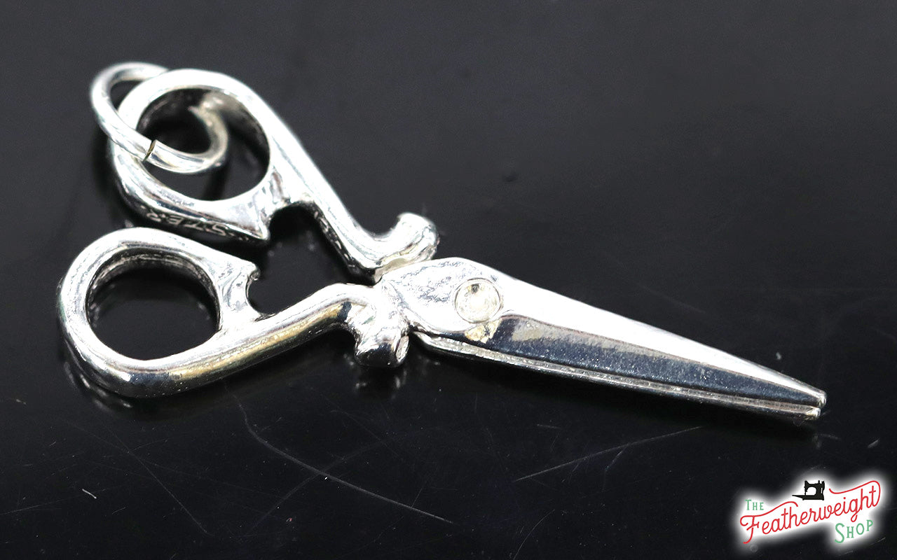 Jewelry, Sewing Scissors Sterling Silver, CHARM