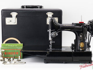 Load image into Gallery viewer, Singer Featherweight 222K Sewing Machine - EM9607** - 1957