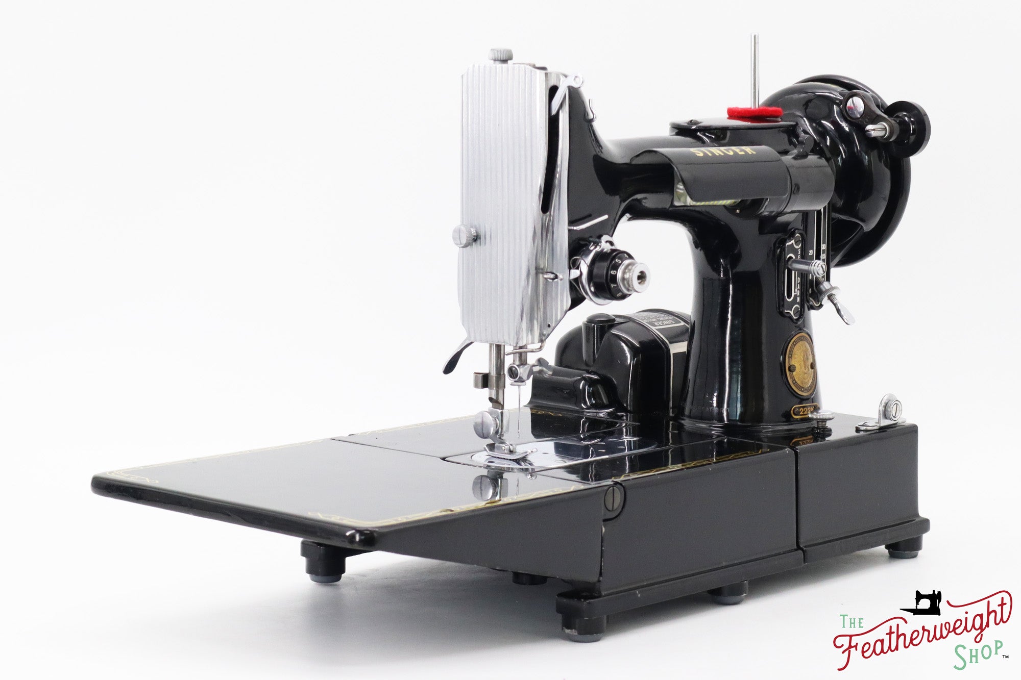 Singer Featherweight 222K Sewing Machine - EM9607** - 1957