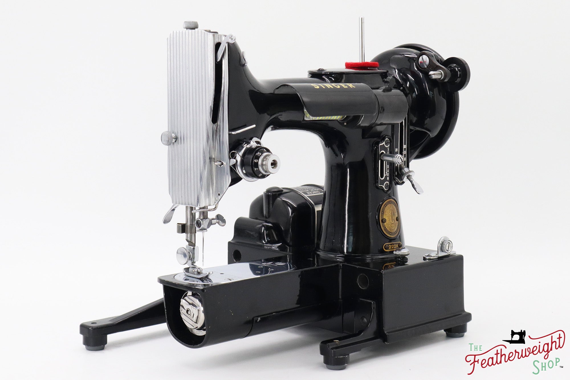 Singer Featherweight 222K Sewing Machine - EM9607** - 1957