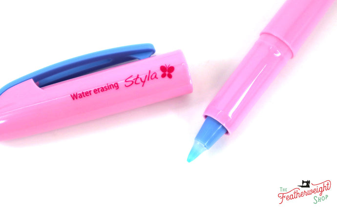 Sewline Styla WATER-Erasable ROLLER BALL PEN - Blue Ink