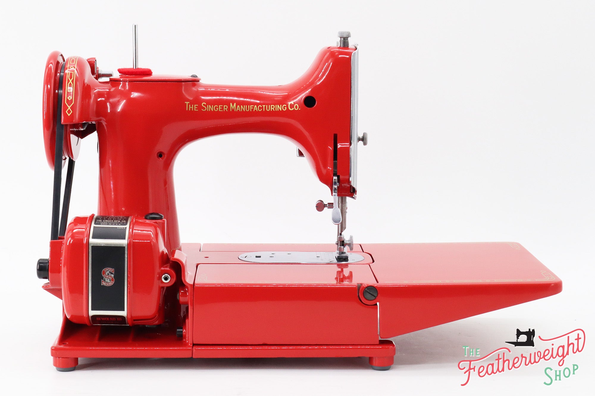 Singer Featherweight 222K Sewing Machine EJ912*** - Fully Restored in Happy Red