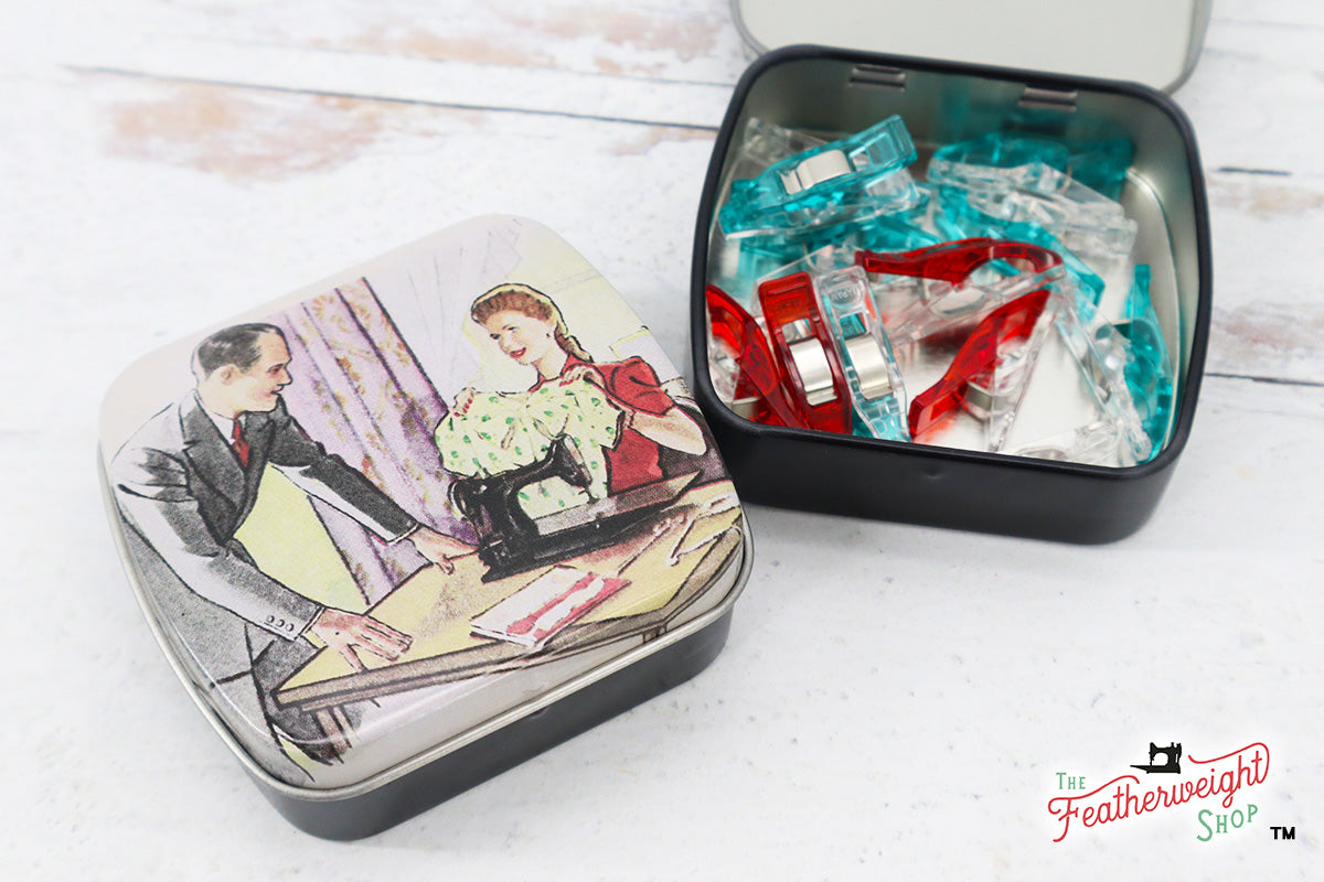 featherweight pin tin boxes