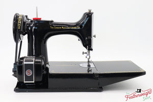 Singer Featherweight 221K Sewing Machine, RED "S" - ES649***