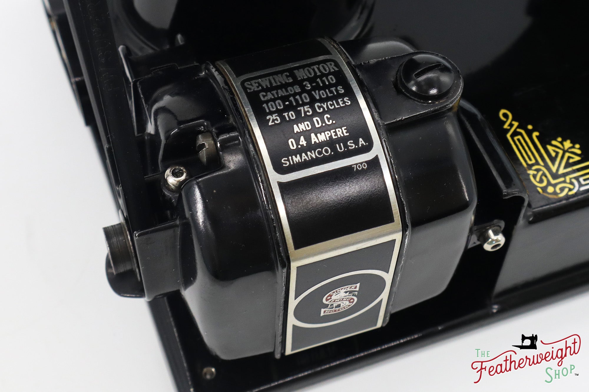 Singer Featherweight 221 Sewing Machine, AF937*** - 1941