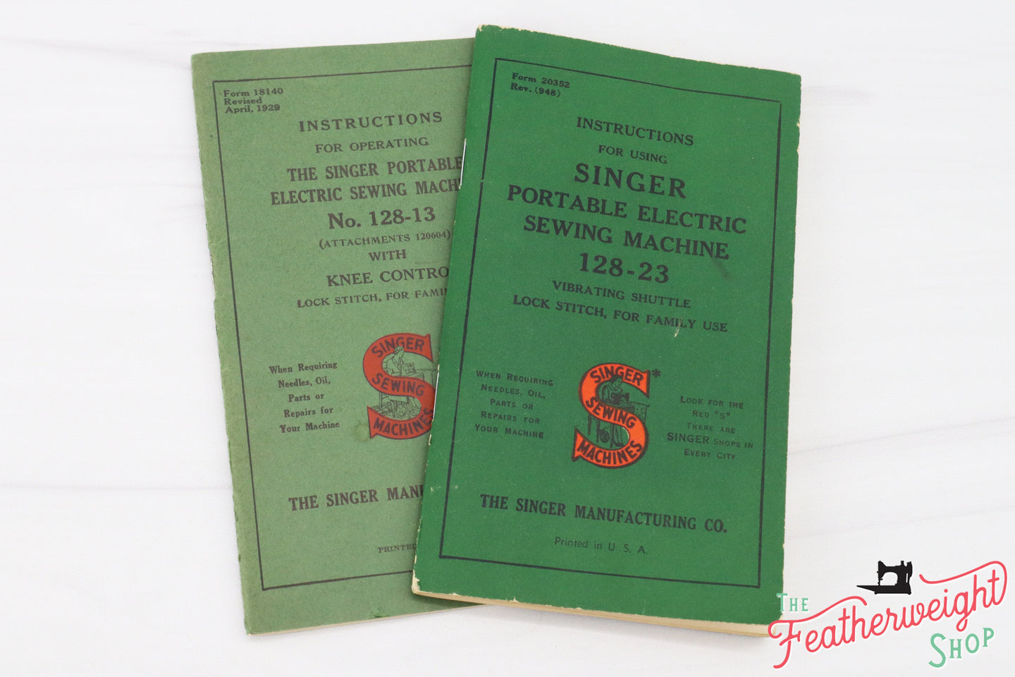 Manual, Singer 128 (Vintage Original)