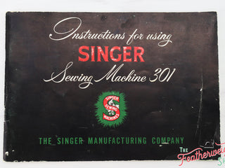 Load image into Gallery viewer, Manual, Singer 301 (Vintage Original)