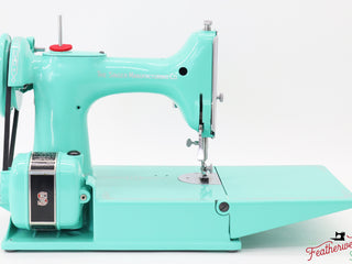 Load image into Gallery viewer, Singer Featherweight 221K, EK203*** - Fully Restored in Caribbean Sea Glass