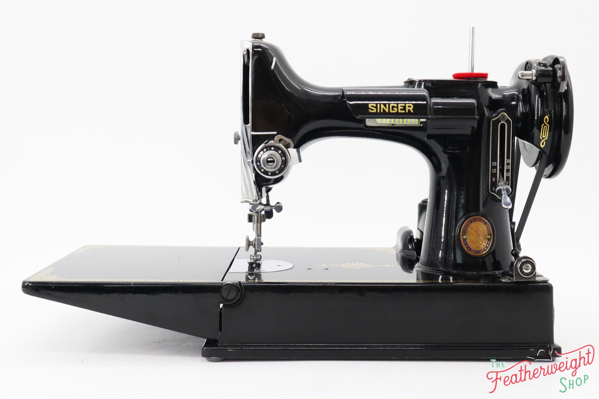 Singer Featherweight 221 Sewing Machine, Centennial: AK389***