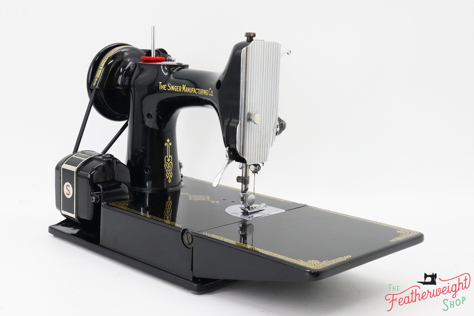 Singer Featherweight 221 Sewing Machine, Centennial: AK389***