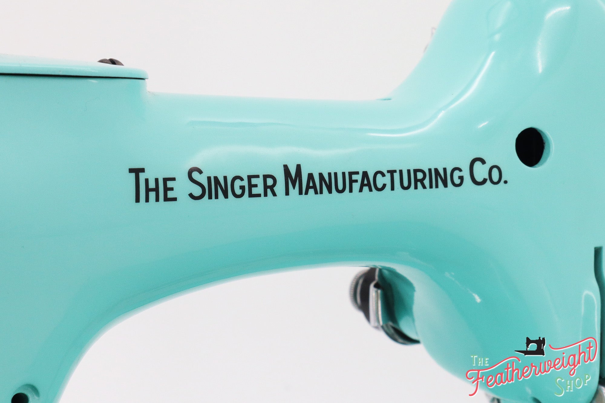 Singer Featherweight 222K Sewing Machine EK63264* - Fully Restored in Tiffany Blue