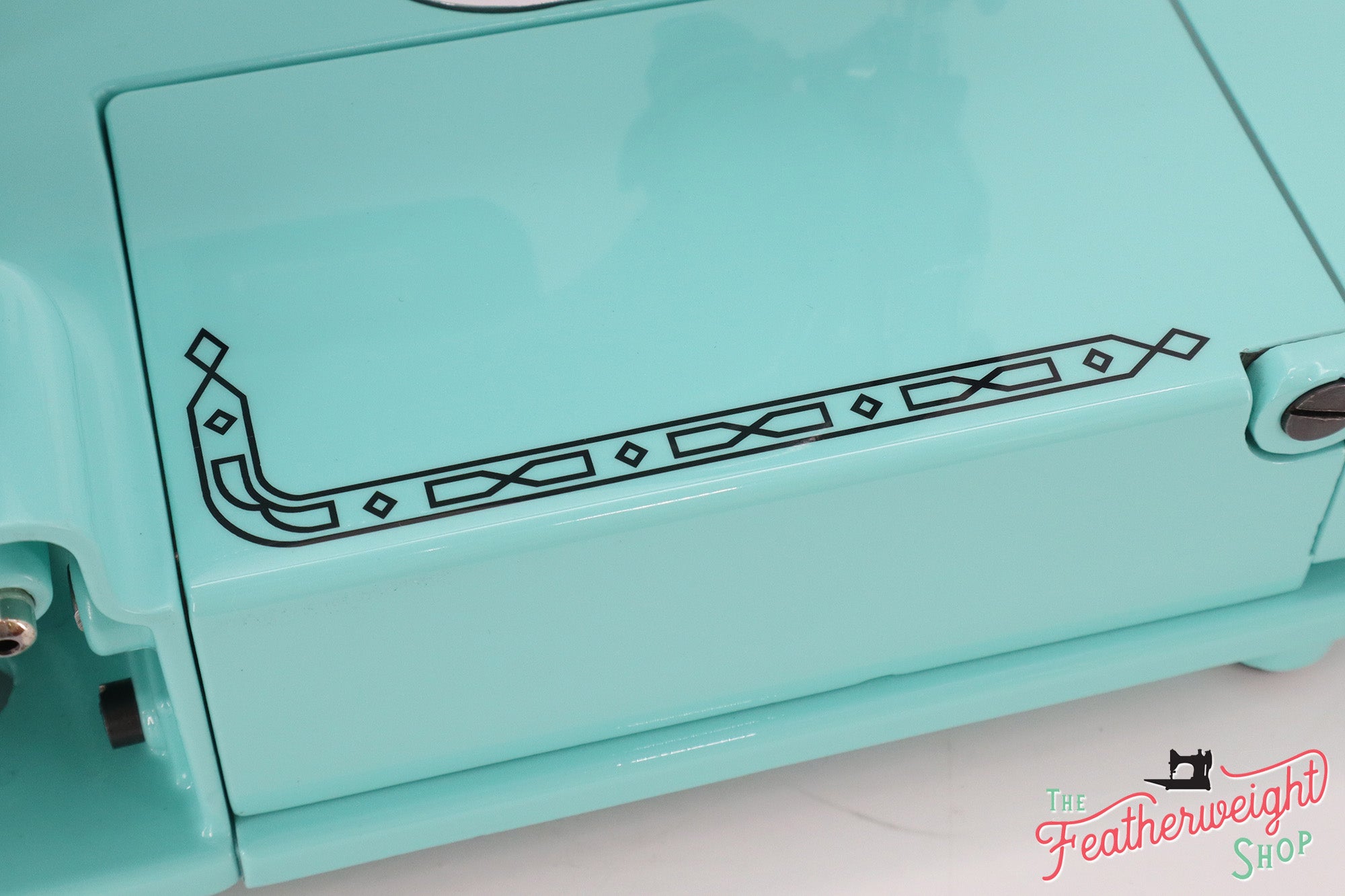 Singer Featherweight 222K Sewing Machine EK63264* - Fully Restored in Tiffany Blue