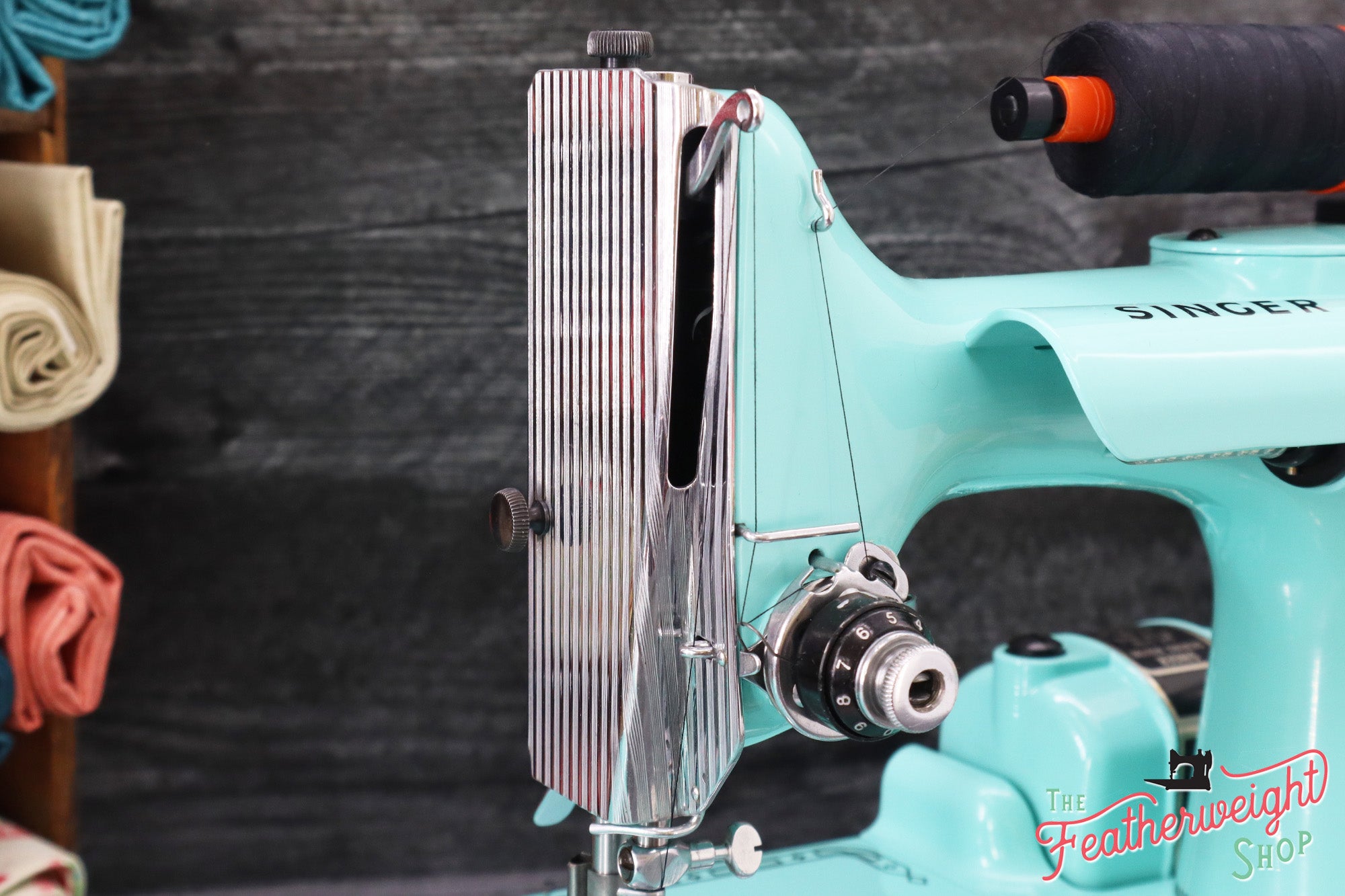 Singer Featherweight 222K Sewing Machine EK63264* - Fully Restored in Tiffany Blue