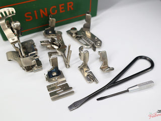 Load image into Gallery viewer, Singer Featherweight 221 Sewing Machine, Centennial: AJ788***