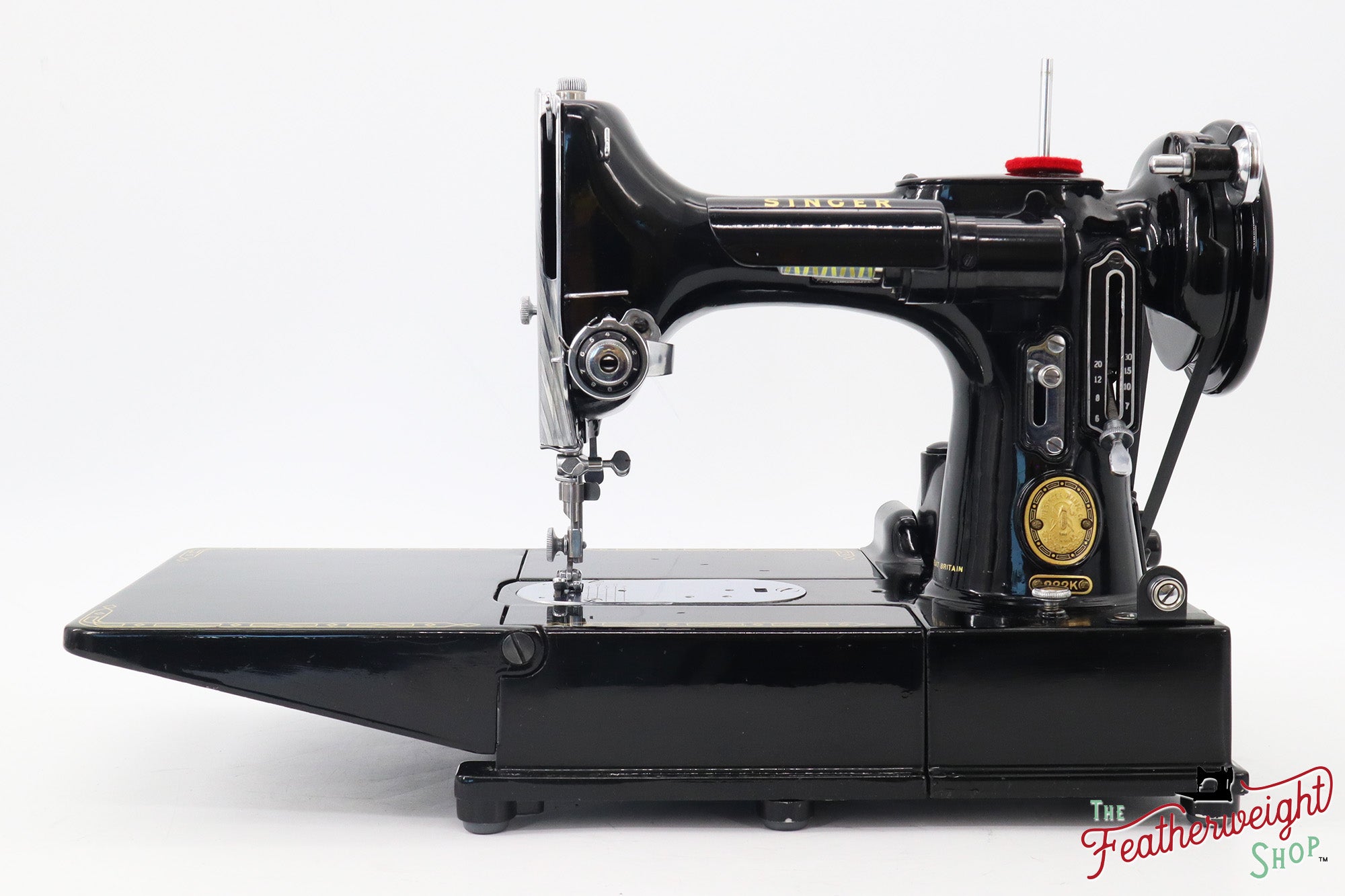 Singer Featherweight 222K Sewing Machine - EJ91651* - 1954