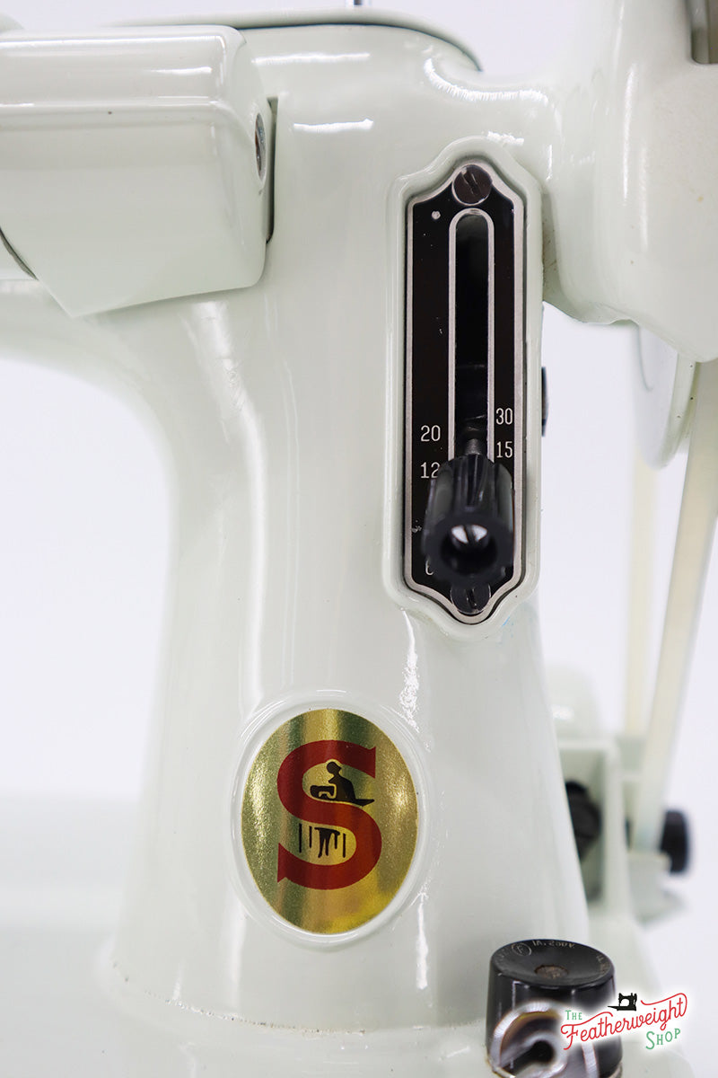 みやページ Singer Featherweight 221K Sewing Machine, WHITE EV9938