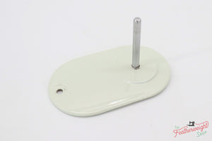 Spool Pin Cover Plate, White Singer Featherweight 221K (Vintage Original)