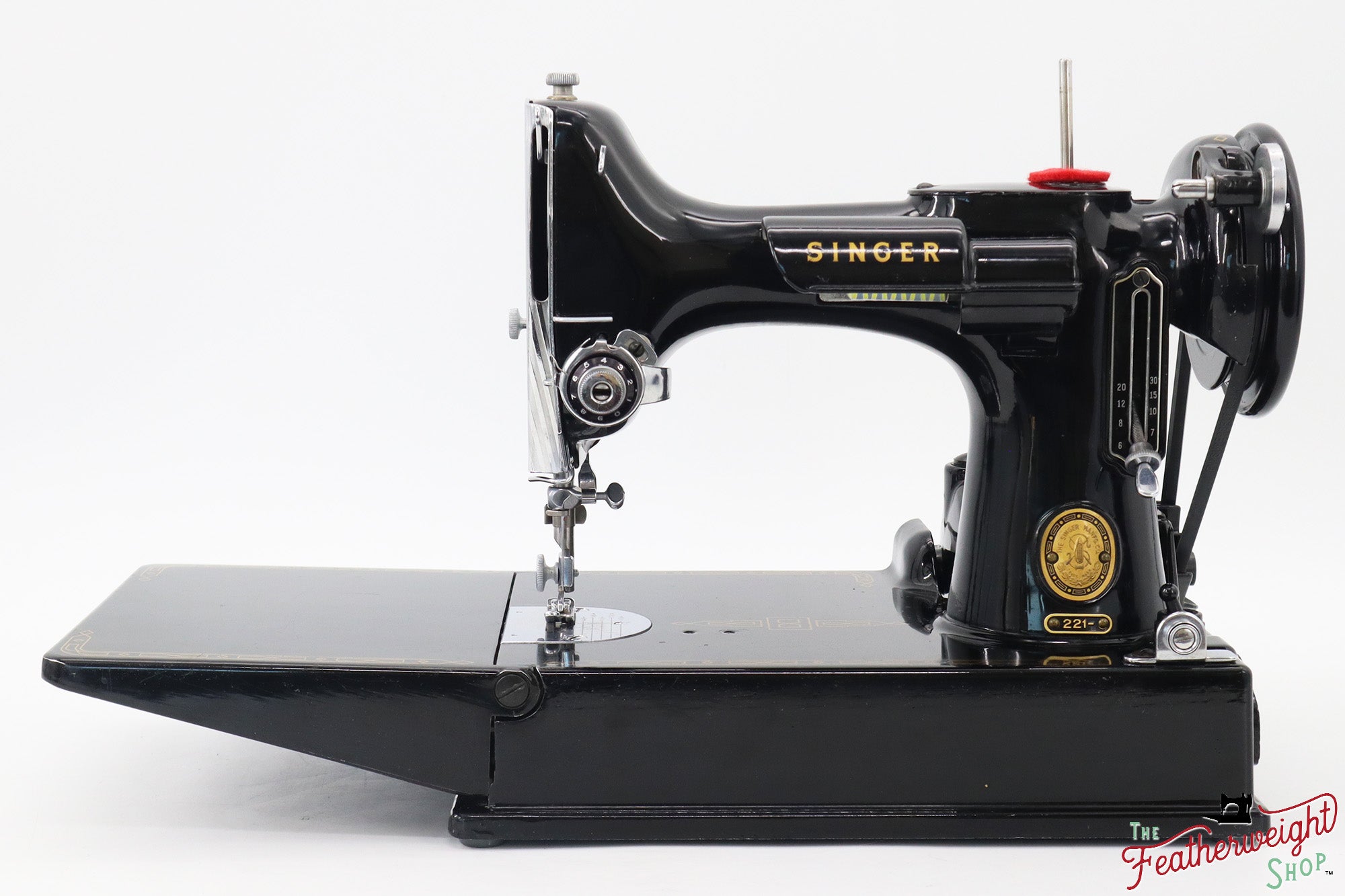 Singer Featherweight 221 Sewing Machine, AM389*** - 1956