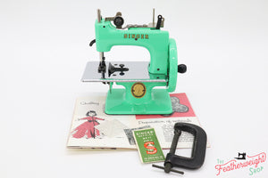 Singer Sewhandy Model 20 - Fully Restored in Minty Mint Candy Green