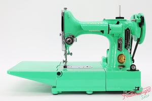 Singer Featherweight 222K Sewing Machine EJ9108** - Fully Restored in Minty Mint Candy Green