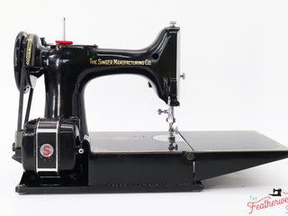 Load image into Gallery viewer, Singer Featherweight 221 Sewing Machine, Centennial: AK072***