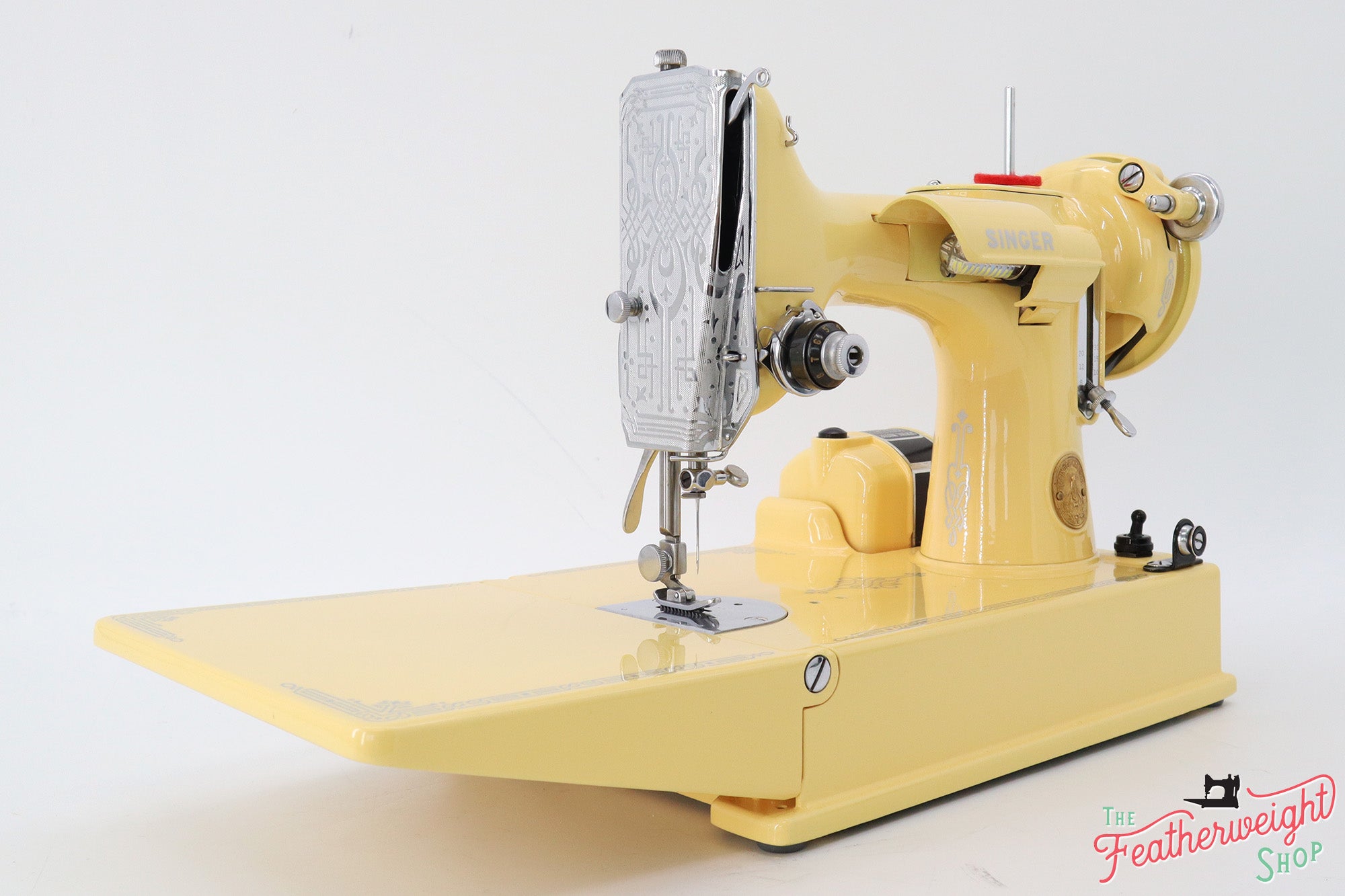 Singer Featherweight 221 Sewing Machine AG013*** - Fully Restored in Happy Yellow