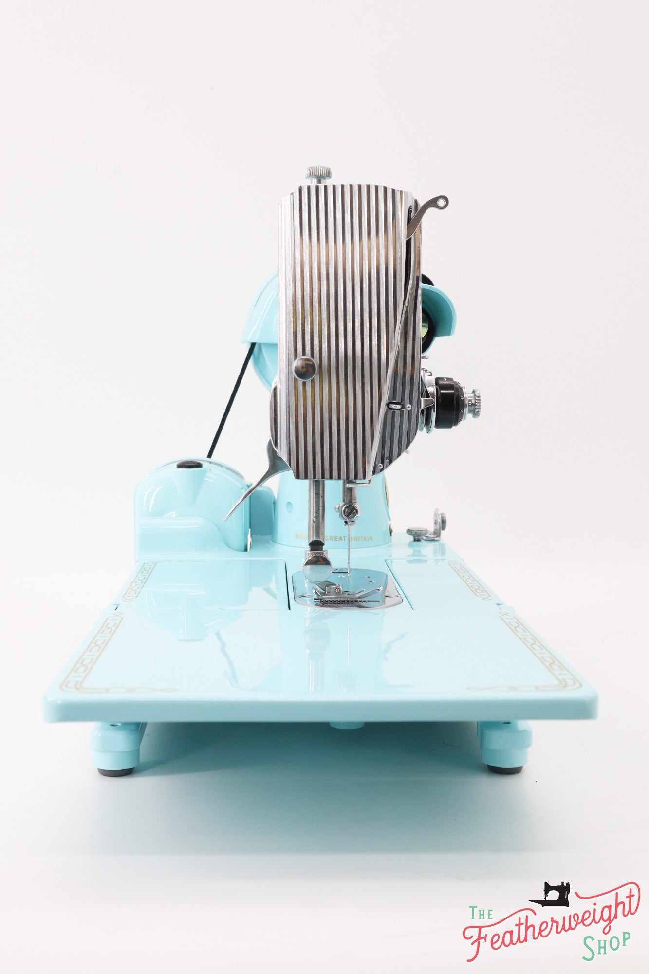 Singer Featherweight 222K Sewing Machine EJ26918* - Fully Restored in Snowflake Blue