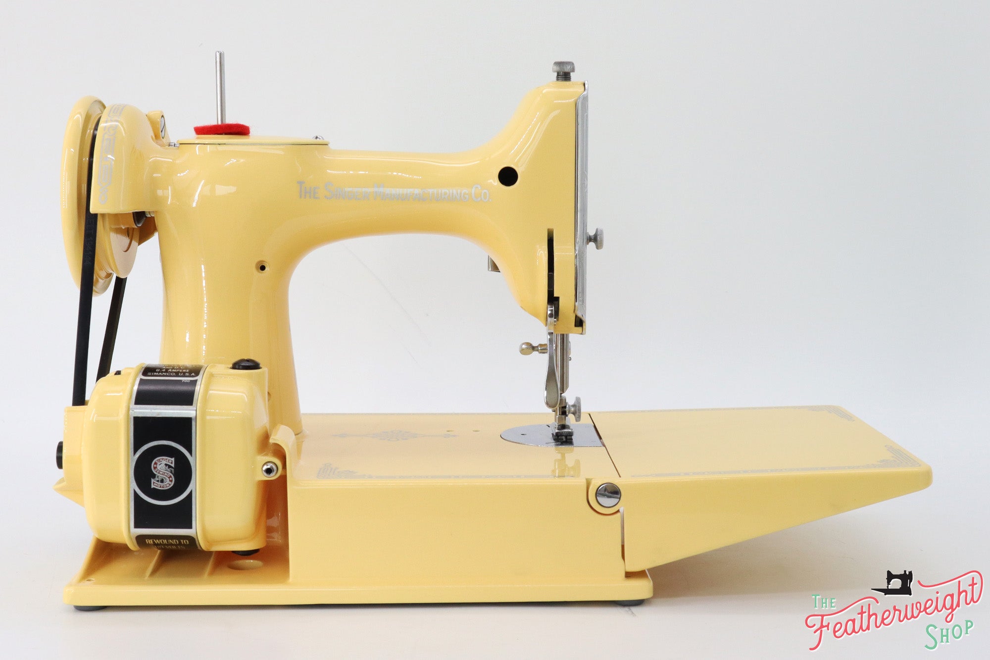 Singer Featherweight 221 Sewing Machine AG013*** - Fully Restored in Happy Yellow