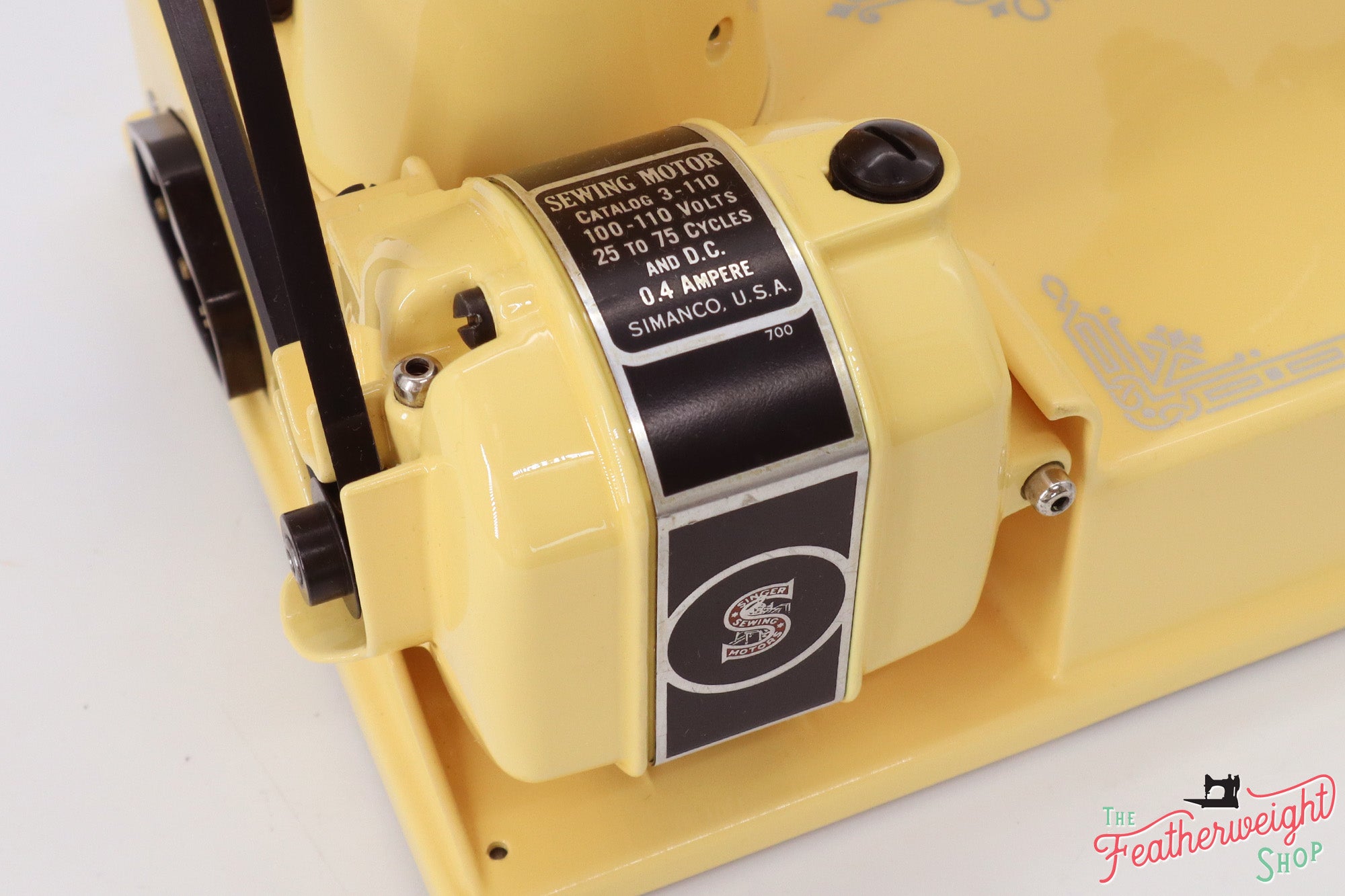 Singer Featherweight 221 Sewing Machine AG013*** - Fully Restored in Happy Yellow