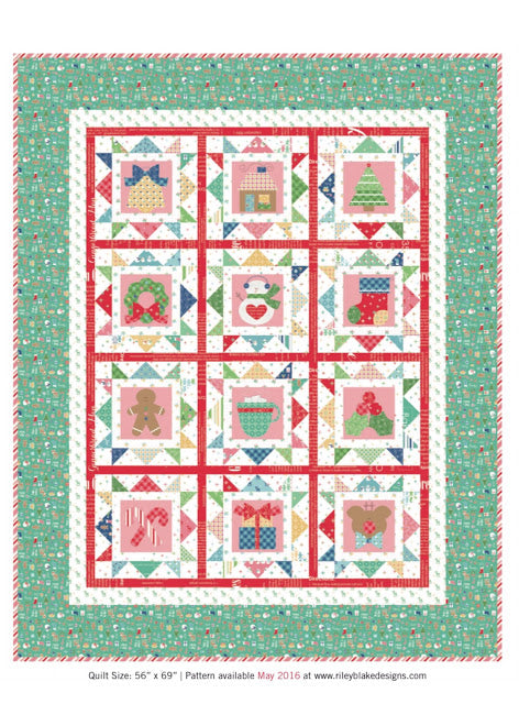 Sew Simple Shapes, COZY CHRISTMAS by Lori Holt of Bee in My Bonnet