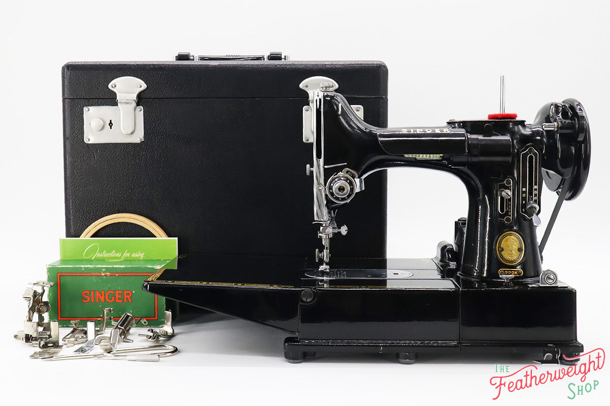 Singer Featherweight 222K Sewing Machine For Sale – The Singer ...