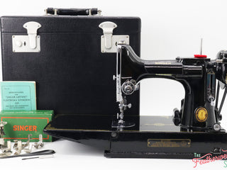 Load image into Gallery viewer, Singer Featherweight Swedish 221K Sewing Machine, Centennial, EH008***