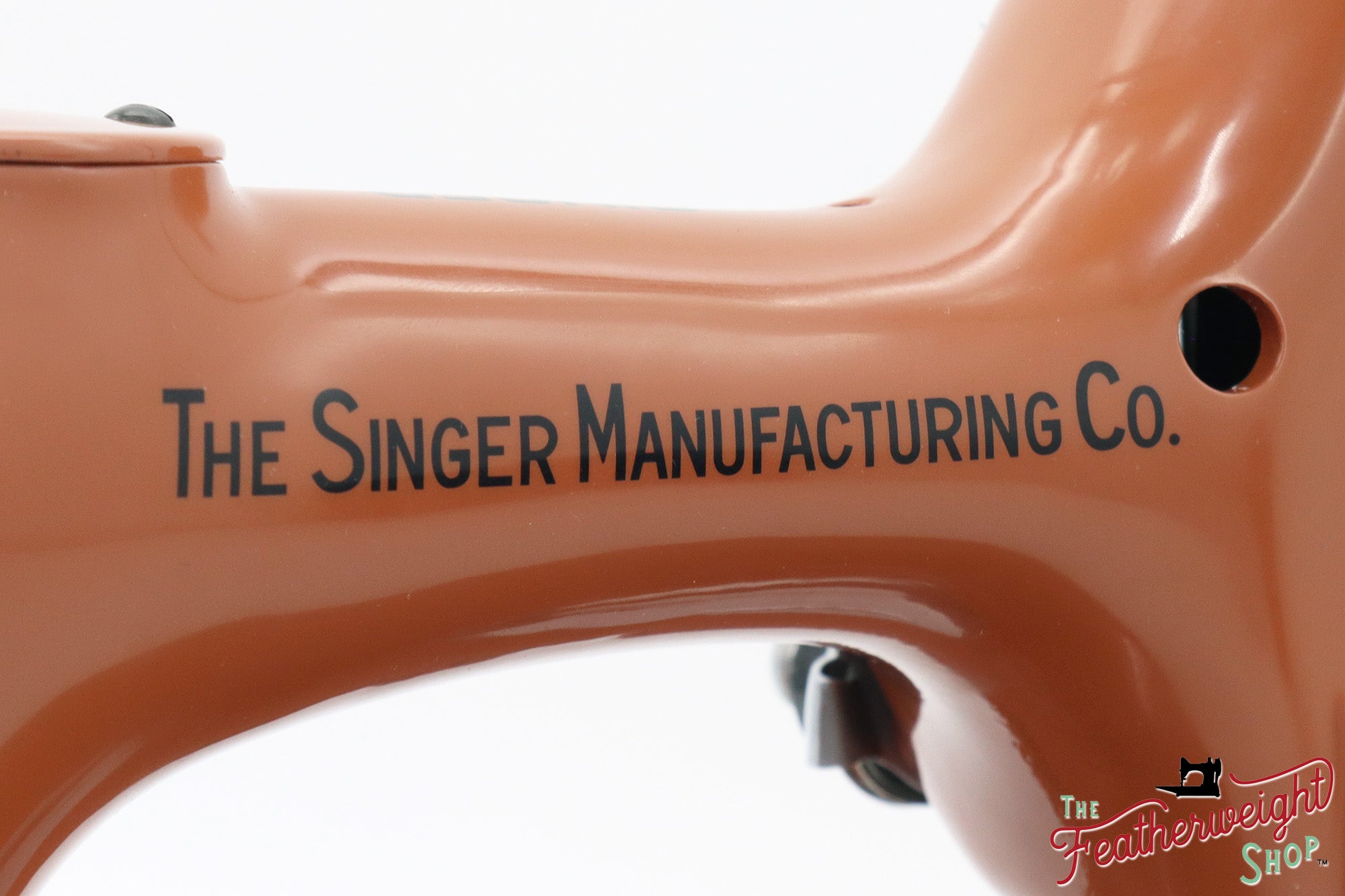 Singer Featherweight Top Decal 221 Fully Restored in Pumpkin Spice, AF382*** - SCARCE