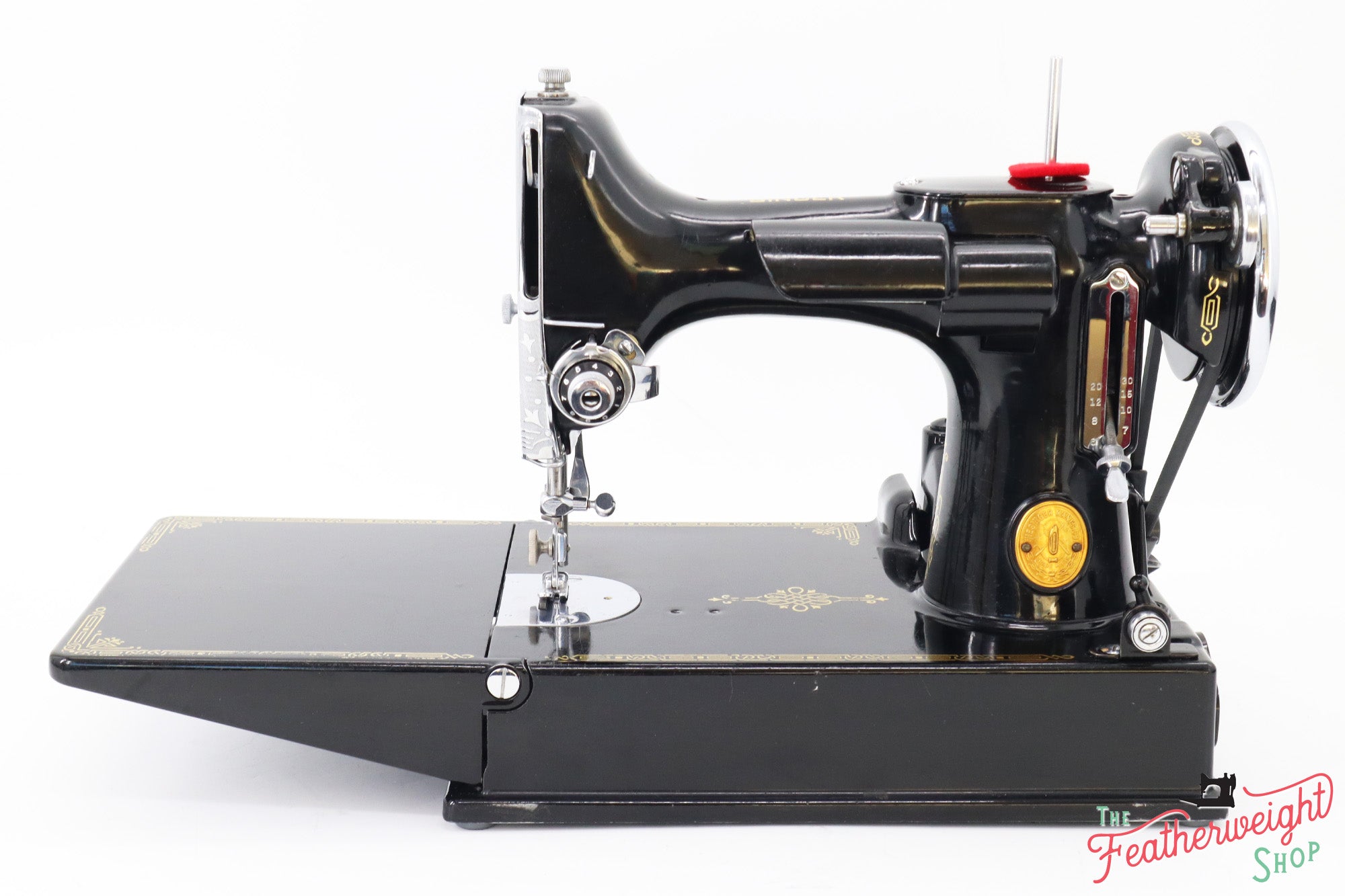 Singer Featherweight Top Decal 221 Sewing Machine, AF3845** - SCARCE