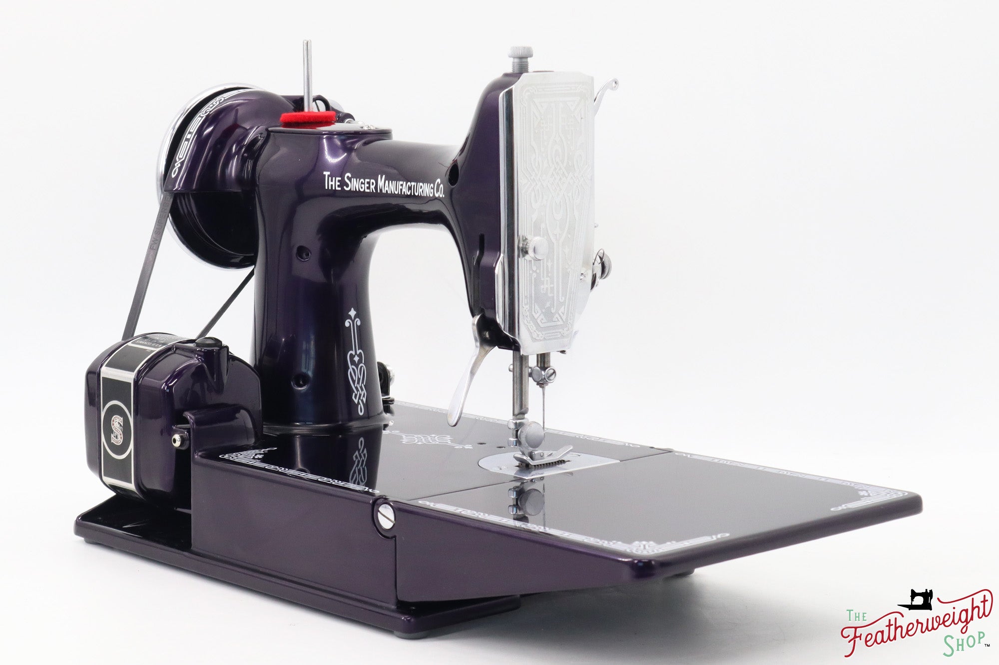 Singer Featherweight 221, AE306*** - Fully Restored in Black Iris