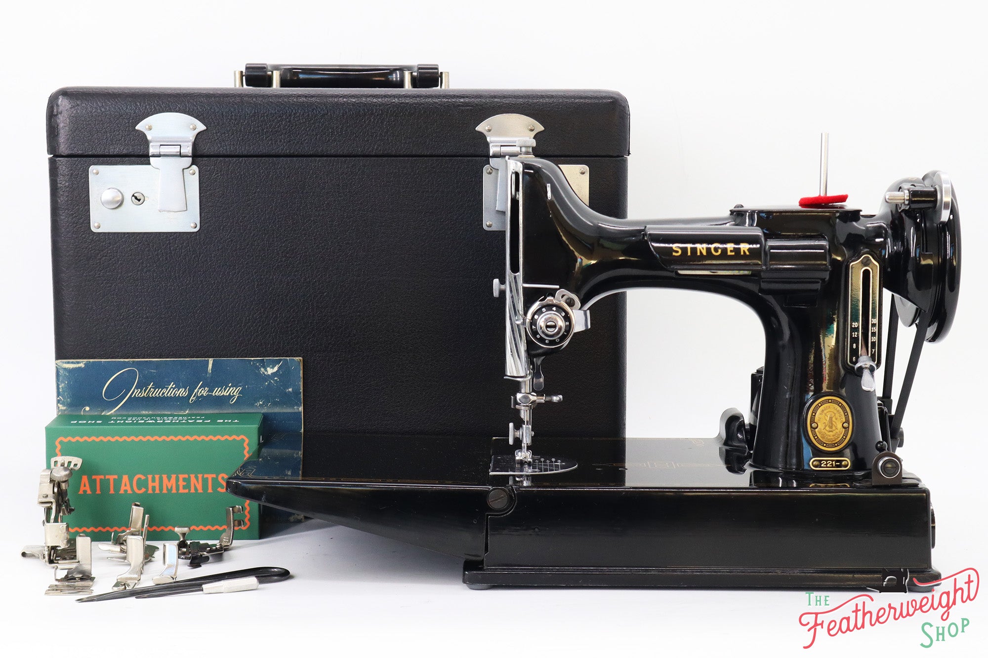 Singer Featherweight 221 Sewing Machine - AL924*** - 1955