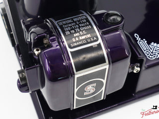 Load image into Gallery viewer, Singer Featherweight 221, AE306*** - Fully Restored in Black Iris