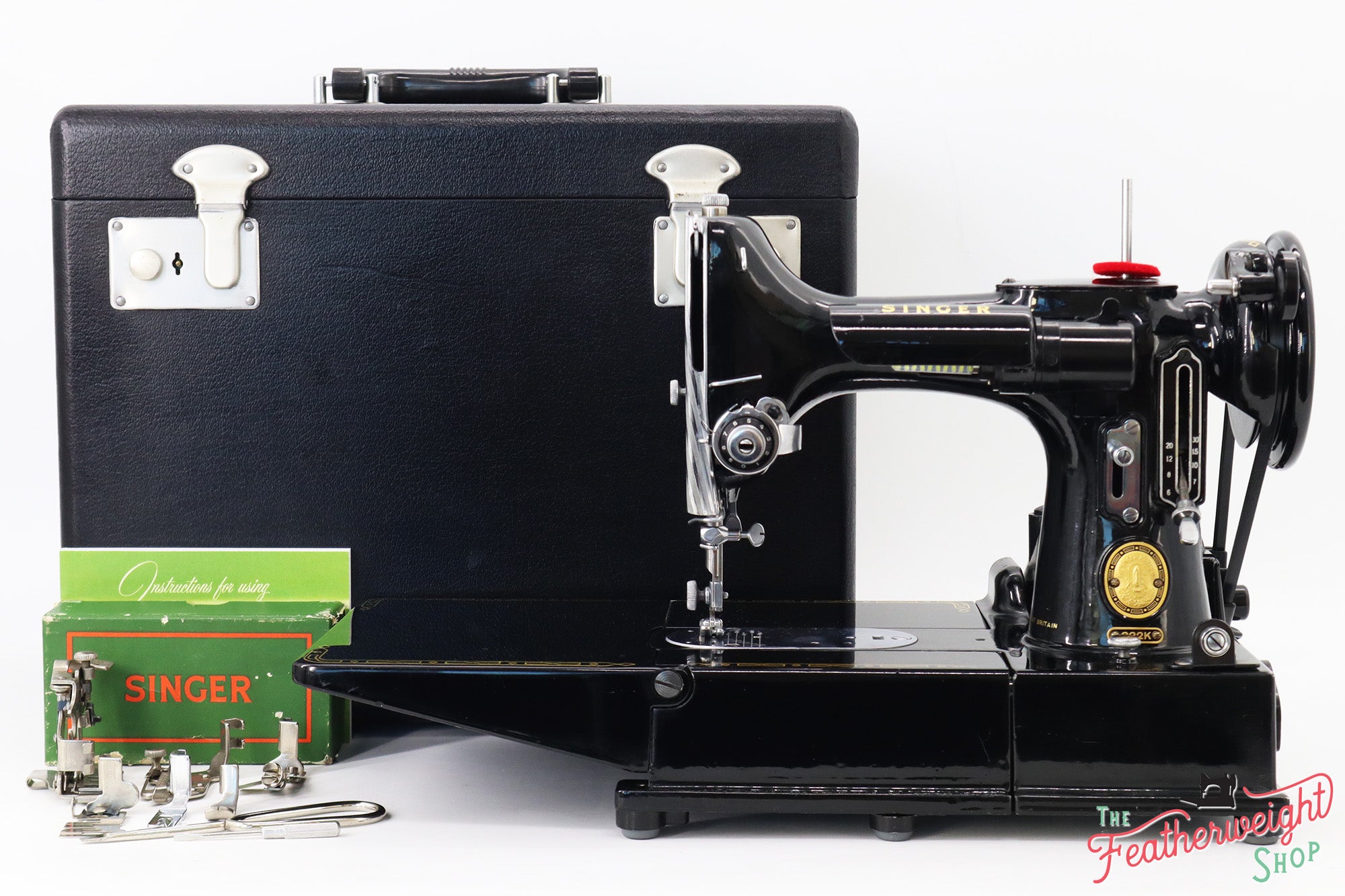 Singer Featherweight 222K Sewing Machine - EK3253** - 1955