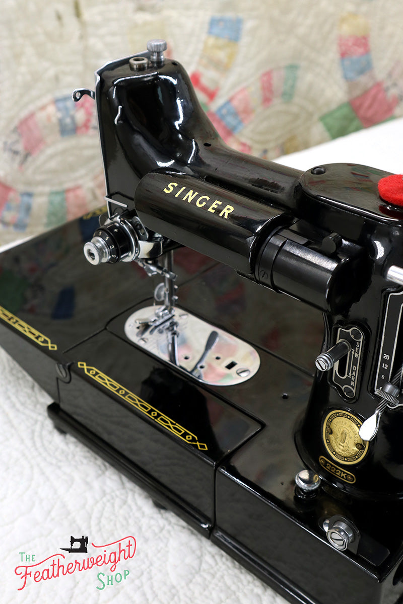 Singer Featherweight 222K Sewing Machine EK6296**